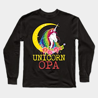 Unicorn Opa Long Sleeve T-Shirt